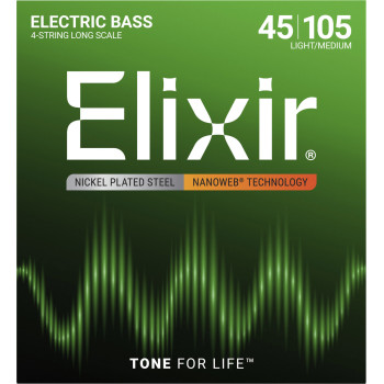 ELIXIR 14077 bass nanoweb m 45-105