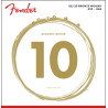 FENDER 80/20 Bronze Acoustic Strings Ball End 70XL .010-.048 Gauges 6