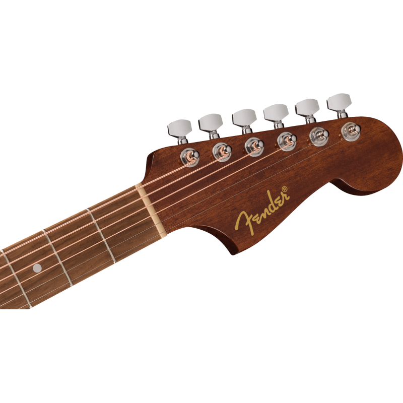 FENDER California Standard Redondo CE Spruce Top Ivory Pickguard Fiesta Red
