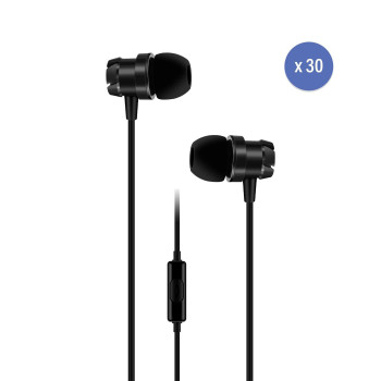 POWER ACOUSTICS PACK EARPHONES 30 ST Pack 30 Ecouteurs Intra-auriculaire ST