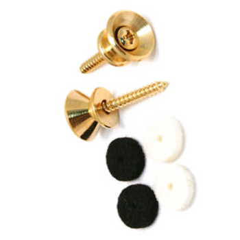 FENDER Pure Vintage Strap Buttons Gold 2
