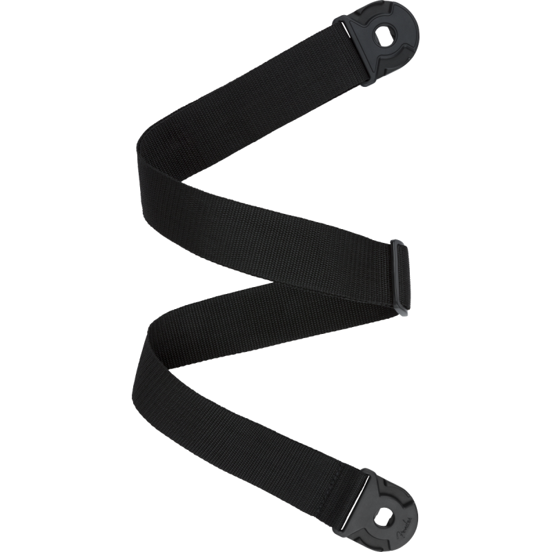 FENDER Quick Grip Locking End Strap Black Polypro 2"
