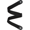 FENDER Quick Grip Locking End Strap Black Polypro 2"