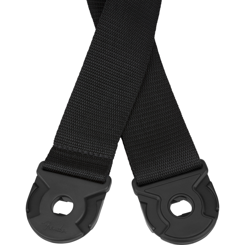 FENDER Quick Grip Locking End Strap Black Polypro 2"