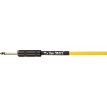 FENDER Tom DeLonge 18.6' To The Stars Instrument Cable Graffiti Yellow
