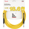 FENDER Tom DeLonge 18.6' To The Stars Instrument Cable Graffiti Yellow