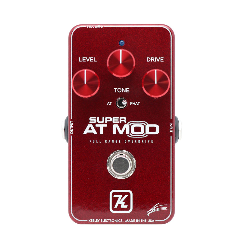 KEELEY KSUPERAT pedale keeley super at mod overdrive cs