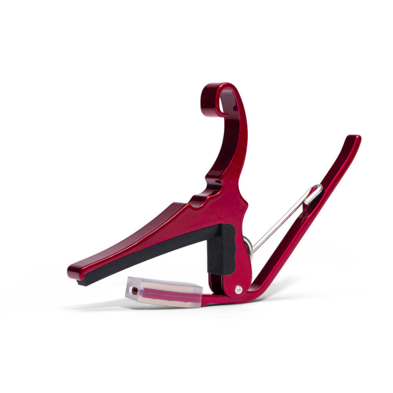 KYSER Capodastre Capodastre Quick-Change pour guitare acoustique Rouge rubis