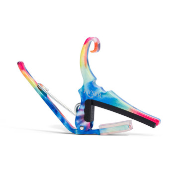 KYSER Capodastre Capodastre Quick-Change pour guitare acoustique tie dye