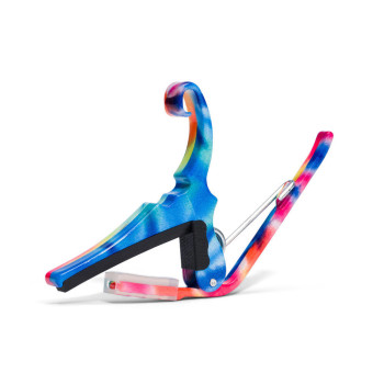 KYSER Capodastre Capodastre Quick-Change pour guitare acoustique tie dye