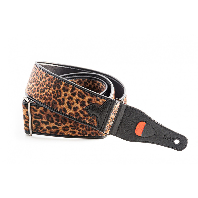 RIGHTON STRAPS LEOPARD-BG courroie vegan righton leopard beige