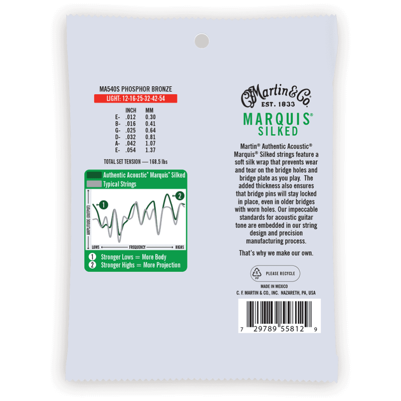 MARTIN MA540S authentic silked light 92/8