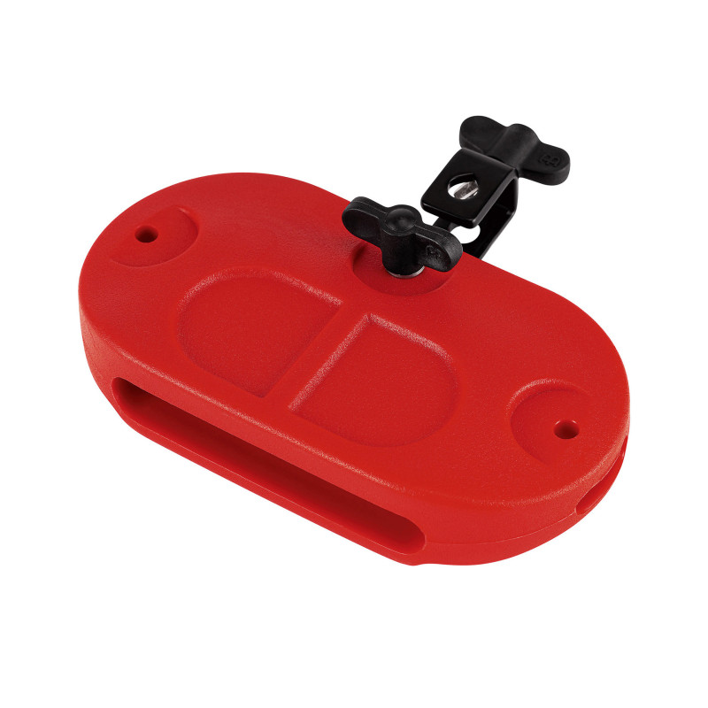 MEINL MPE4R block percussion meinl plastique rouge