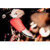 MEINL MPE4R block percussion meinl plastique rouge