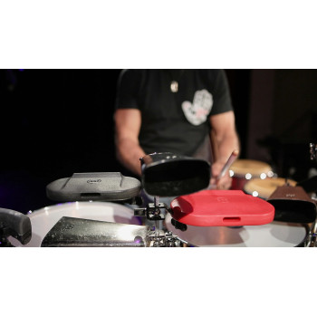 MEINL MPE4R block percussion meinl plastique rouge