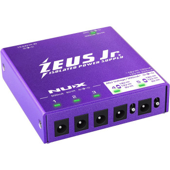 NUX ZEUS-JUNIOR boitier d'alimentations isolées 6 sorties dc