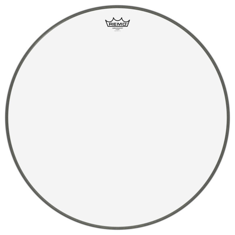 REMO BR-1322-00 peau ambassador transparente 22 pour grosse caisse