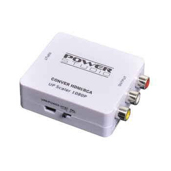 POWER STUDIO CONVER HDMI RCA Convertisseur HMDI vers RCA composite
