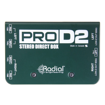 RADIAL ENGINEERING PRO-D2 di passive stéréo