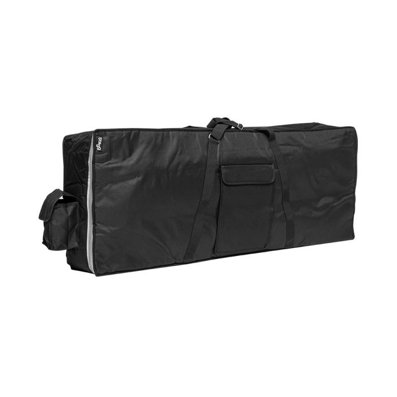STAGG K10-118 housse standard en nylon noir pour clavier