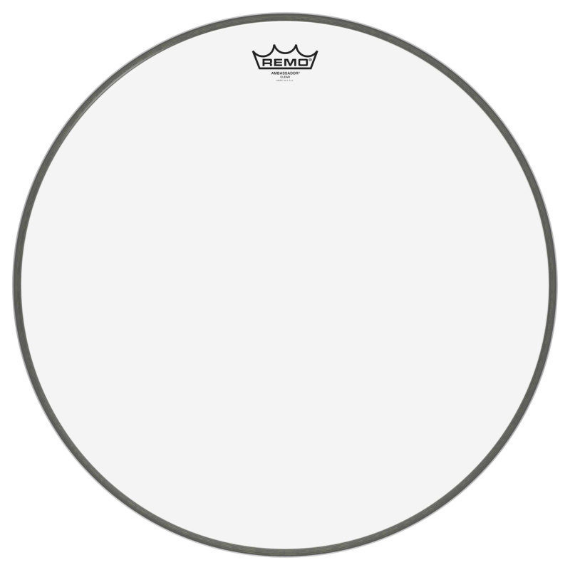 REMO BR-1320-00 peau ambassador transparente 20 pour grosse caisse