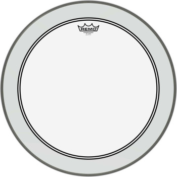 REMO P3-1322-C2 peau powerstroke 3 transparente de 22 pour grosse caisse