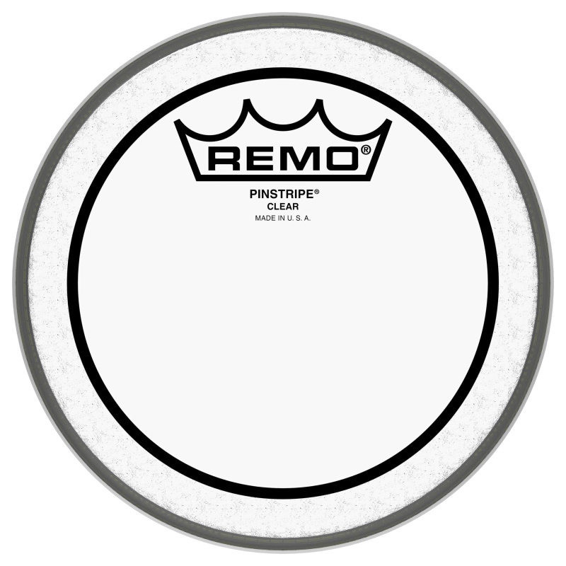 REMO PS-0306-00 peau pinstripe transparente 6 pour tom