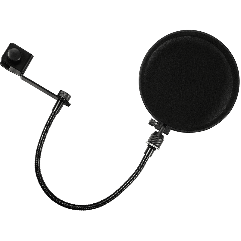 QUIKLOK FAP05 filtre anti-pop professionnel en nylon - noir
