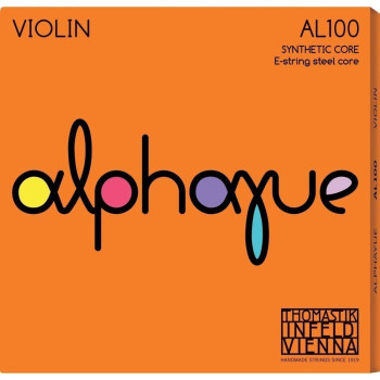THOMASTIK-INFELD Cordes Violon ALPHAYUE  Âme Nylon Jeu 3/4