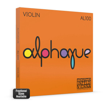 THOMASTIK-INFELD Cordes Violon ALPHAYUE  Âme Nylon Jeu 3/4