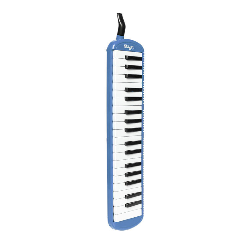 STAGG MELOSTA37 BL mélodica bleu en plastique 37 touches housse noire