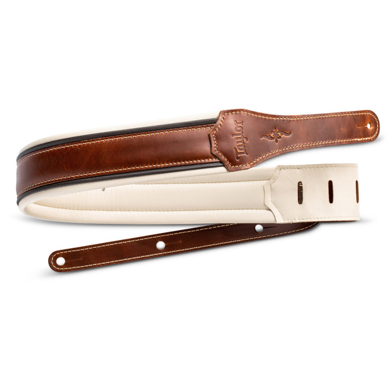 TAYLOR Renaissance Strap Med Brown Leather 2.5"