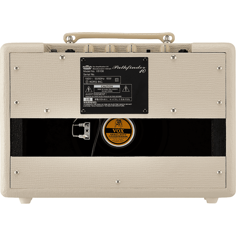 VOX PATHFINDER10-CB combo guitare 1x6,5" 10 w crème édition limitée