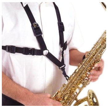 ZAPPATINI Harnais Saxophone Alto, Ténor ou Baryton - Rue des Vents