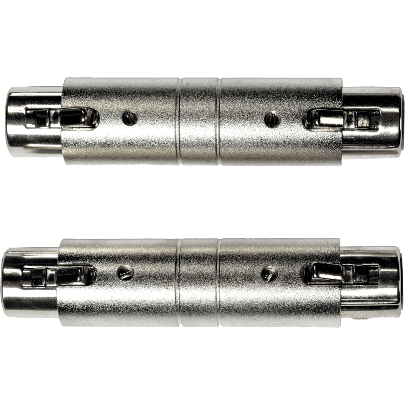 YELLOW CABLE AD28 adaptateur xlr fem. xlr fem. - lot de 2