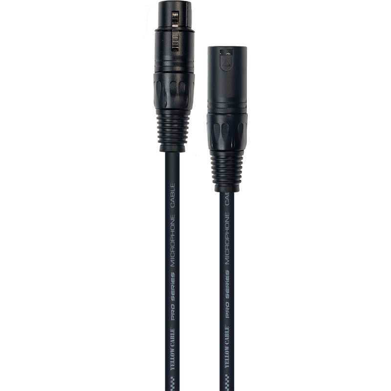 YELLOW CABLE M01X cordon xlr xlr fem. 1 m