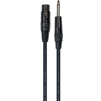 YELLOW CABLE M03J cordon jack xlr fem. 3 m