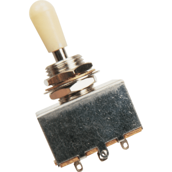 YELLOW PARTS EZ1180W sélecteur 3 positions type les paul® bouton blanc