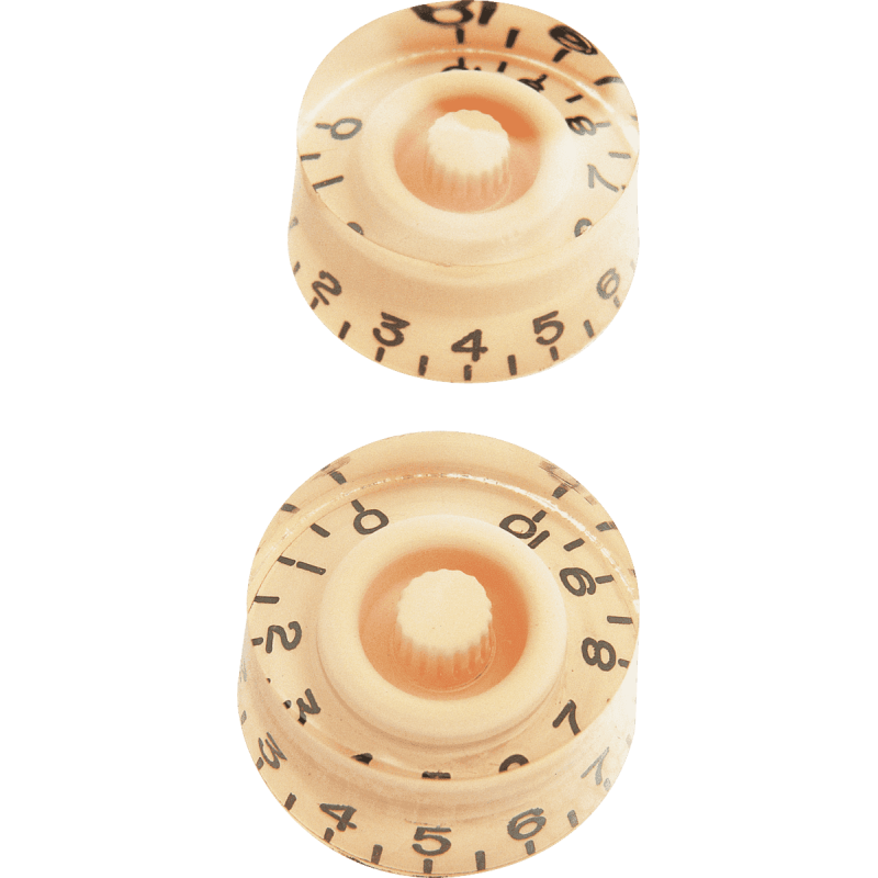 YELLOW PARTS EZ1219G boutons de potentiomètre type les paul® gold - lot de 2
