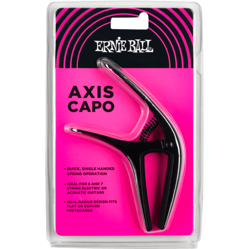 ERNIE BALL 9600 capodastre axis noir