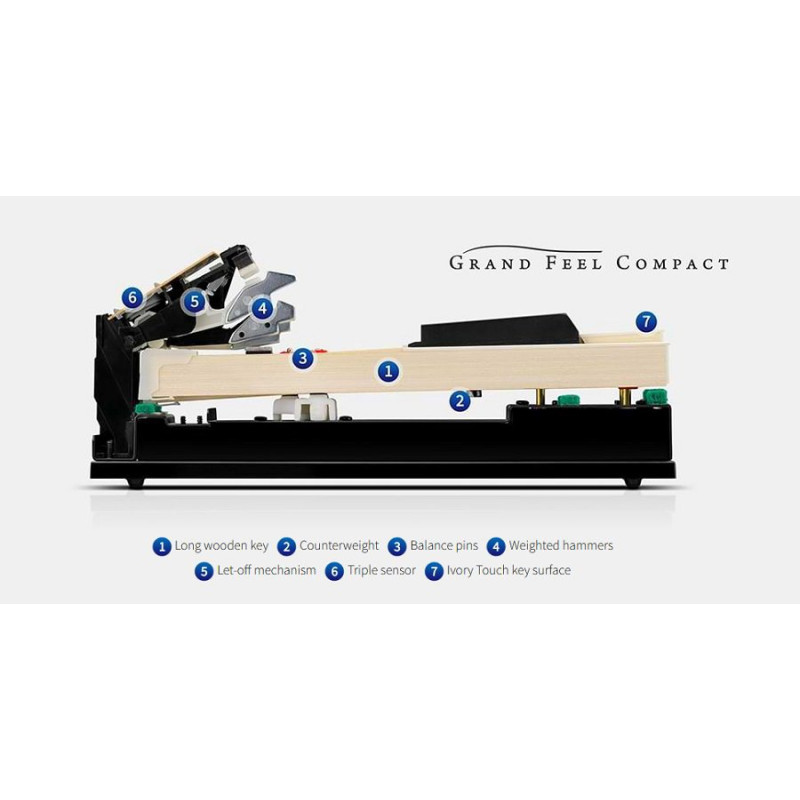 KAWAI CA501B Noir Mat