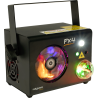 ALGAM LIGHTING FX-4 projecteur 4-en-1 par 4 led 9x 3w + strob + laser rg