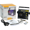 ALGAM LIGHTING FX-4 projecteur 4-en-1 par 4 led 9x 3w + strob + laser rg