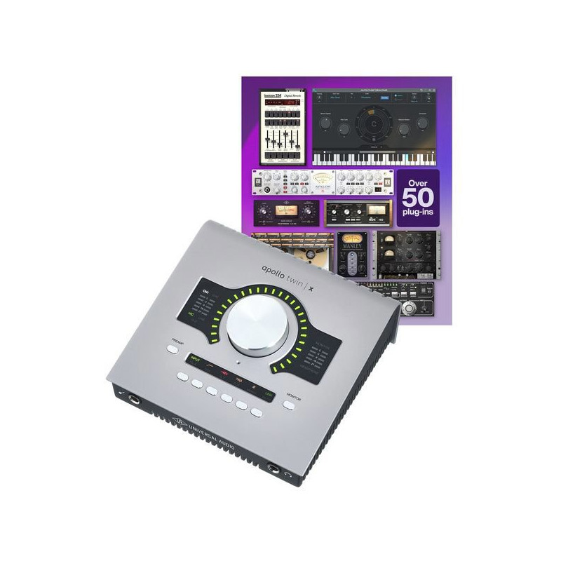 UNIVERSAL AUDIO Apollo Twin X Duo Studio+ 2eme generation