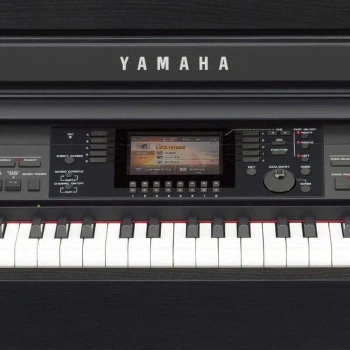YAMAHA CVP701PE clavinova piano cfx/boesen. 88 touches gh3x laque noir