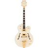 GRETSCH G8424T Billy Duffy Signature Falcon LTD avec Bigsby touche ebene Vintage White Lacquer