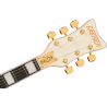 GRETSCH G8424T Billy Duffy Signature Falcon LTD avec Bigsby touche ebene Vintage White Lacquer