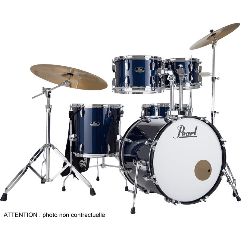 PEARL RSS505BCC-743 batterie roadshow 5f fusion 20" + b-50 + ride 20" solar royal blue metallic