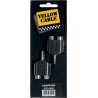 YELLOW CABLE AD09 adaptateur jack m 3.5 st/2 rca fem. x2