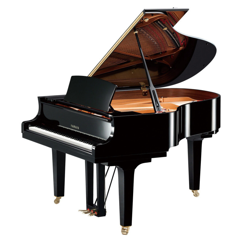 YAMAHA C2X PE piano a queue s.conservatory 1,73m/noir brillant
